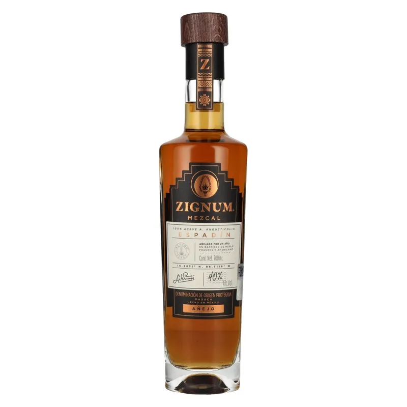 Zignum Mezcal Añejo view 1