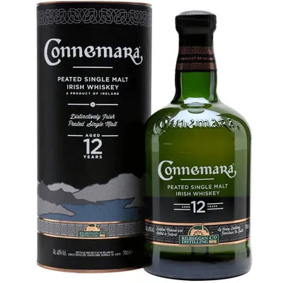 Connemara 12 Year Peated Single Malt Irish Whiskey 750ml