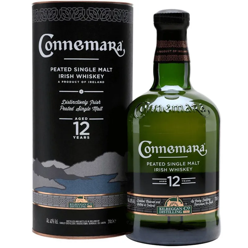 Connemara 12 Year Peated Single Malt Irish Whiskey view 1