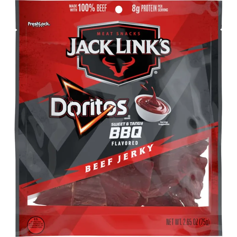 Jack Link's Doritos Sweet & Tangy BBQ Beef Jerky view 1