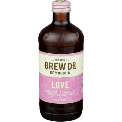 Brew Dr Kombucha Love Kombucha 14oz Bottle