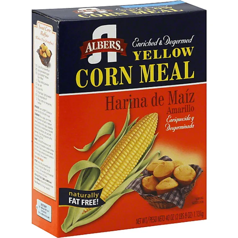 Albers Yellow Corn Meal Box view 1