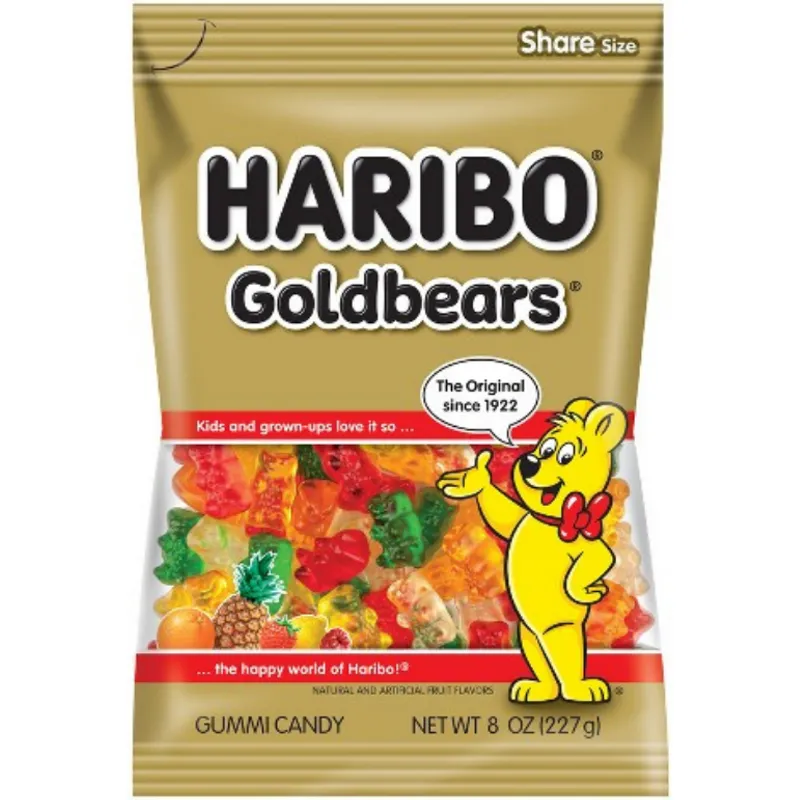 Haribo Gold-Bears Gummy Candy view 1