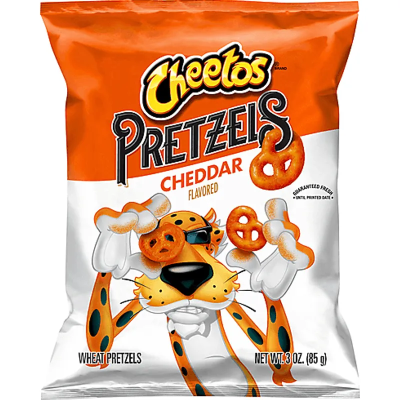 Cheetos Wheat Pretzels Cheddar Flavored view 1