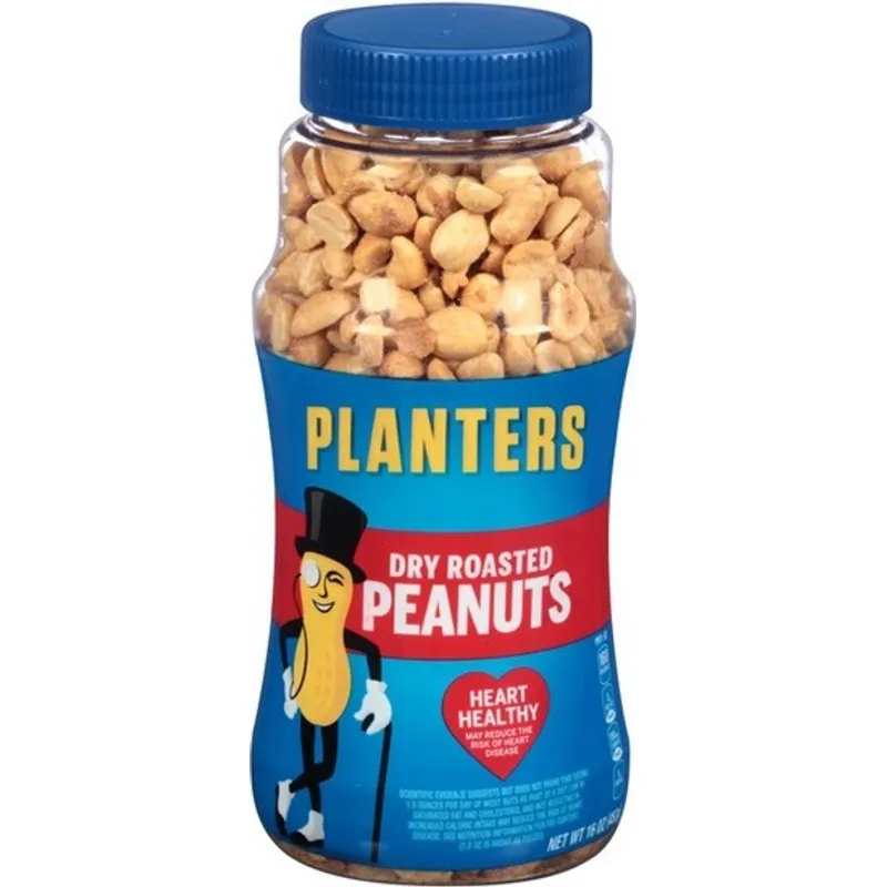 Planters Dry Roasted Peanuts view 1