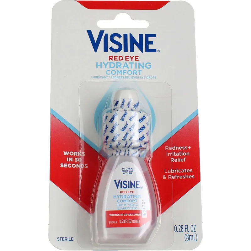 Visine Red Eye Hydrating Comfort Lubricating Eye Drops view 1