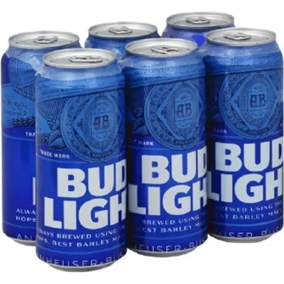 Bud Light 6x 16oz Cans