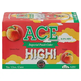 Ace High Imperial Peach Craft Cider