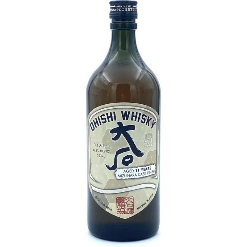 Ohishi Mizunara Cask Finish Japanese Whisky 11 Year view 1