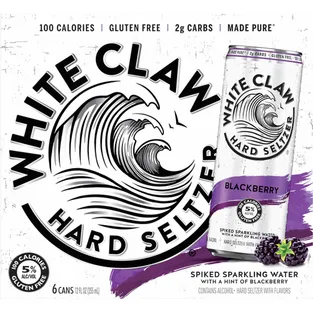 White Claw Hard Seltzer Blackberry