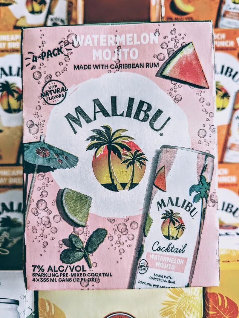 Malibu Watermelon Cocktail view 1