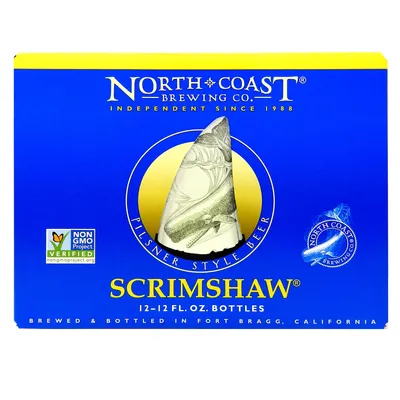 North Coast Brewing Scrimshaw Pilsner 12pk 12oz Cans