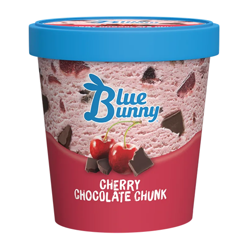 Blue Bunny Cherry Chocolate Chunk Ice Cream view 1