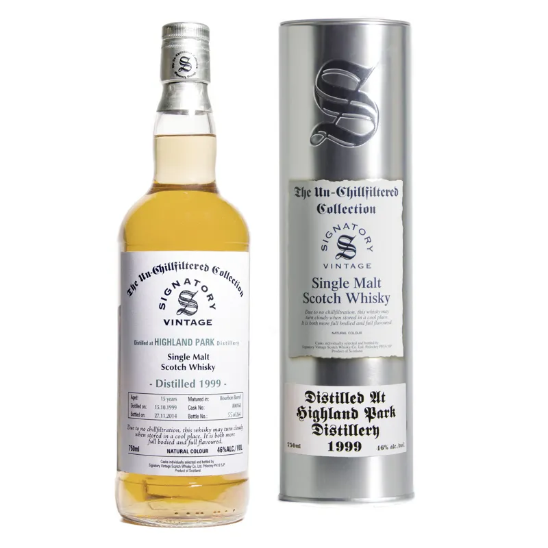 Signatory Vintage Highland Park Single Malt Scotch Whisky view 1