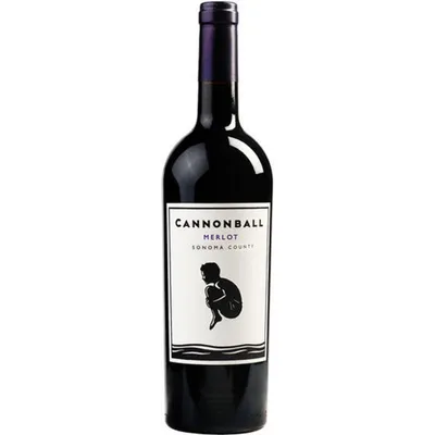 Cannonball Merlot, 750 ml (13.7% ABV)