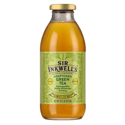 Sir Inkwell's Moroccan Mint Adaptogen Green Tea 16 oz