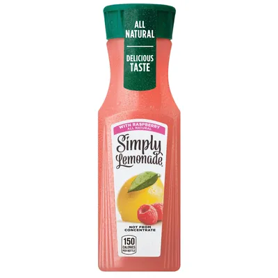 Simply Lemonade with Raspberry 11.5 oz Bottle