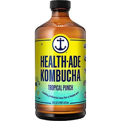 Health-Ade Tropical Punch Kombucha 16oz Bottle