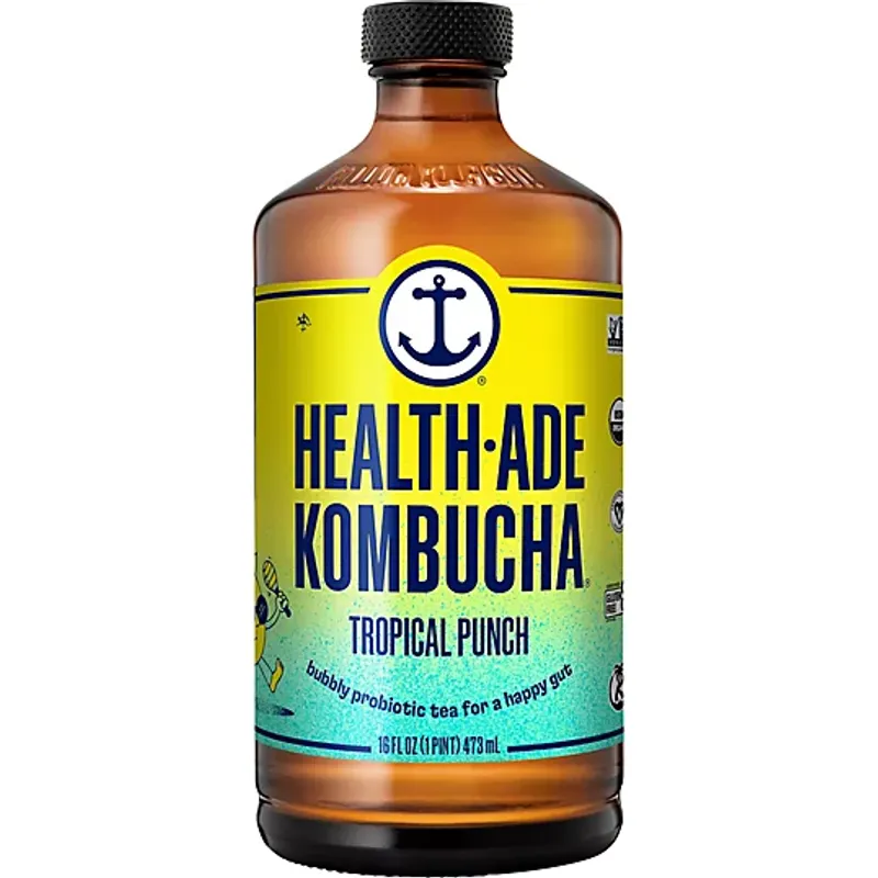 Health-Ade Tropical Punch Kombucha view 1