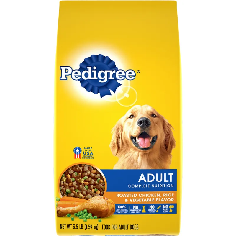 Pedigree Adult Dog Food (Roasted Chicken, Rice & Vegetable Flavor) view 1