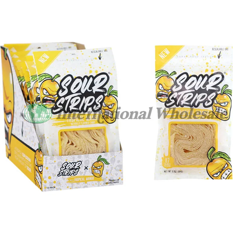 Sour Strips Tropical Mango view 1