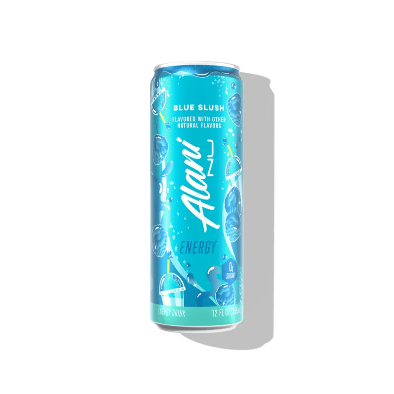 Alani Nu Blue Slush Energy Drink view 1