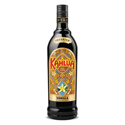 Kahlua Liqueur Vanilla 750mL Bottle