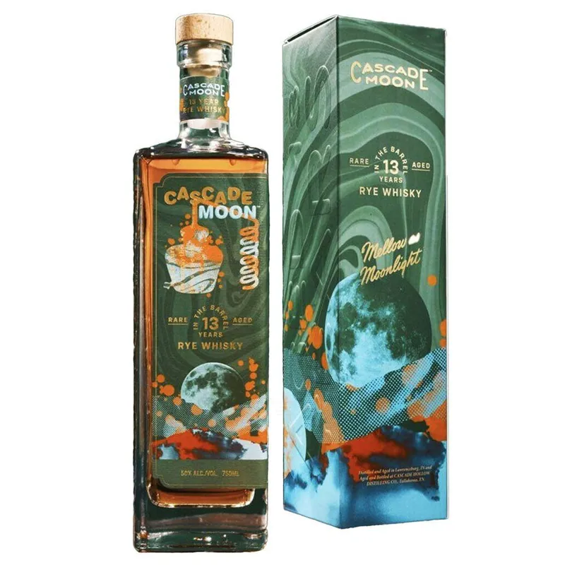 Cascade Moon 13 Year Old Rye Whisky view 1