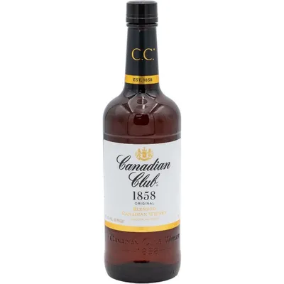 Canadian Club Classic Blended Canadian Whisky 12 Year 750mL