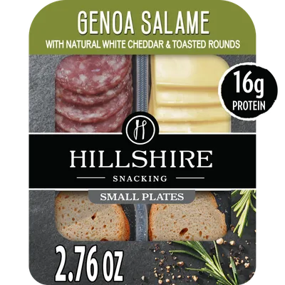 Hillshire Farm Genoa Salami With White Cheddar 2.76oz Box