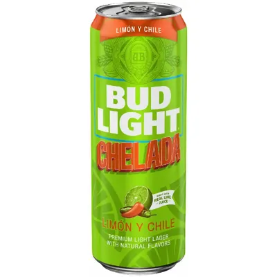 Bud Light Chelada Limon Y Chile 25oz Can