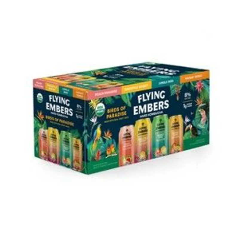 Flying Embers Birds of Paradise Hard Kombucha view 1