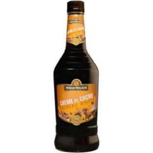Hiram Walker Cocktail Mixers Creme De Cacao Dark