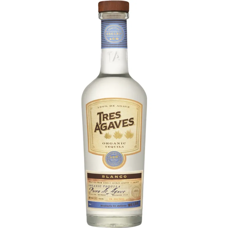 Tres Agaves Tequila Blanco view 1