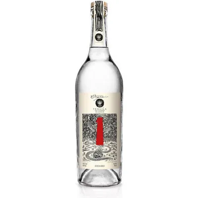 123 Organic Blanco Tequila (Uno) 750ml Bottle
