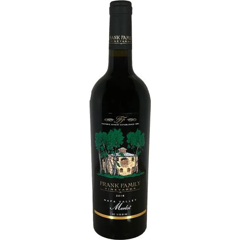 Frank Family Vineyards Franks Merlot view 1