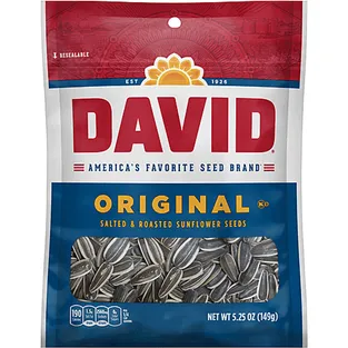David Sunflower Seeds Roasted & Salted Box