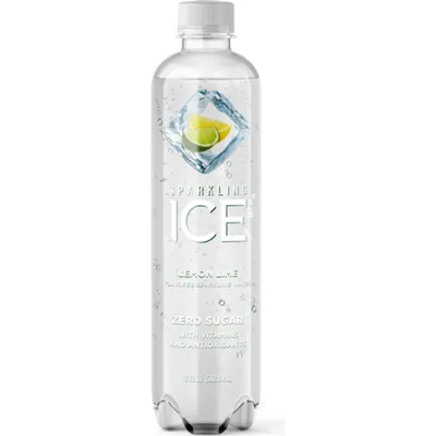 Sparkling Ice Lemon Lime - with Antioxidants and Vitamins 17 oz Bottle