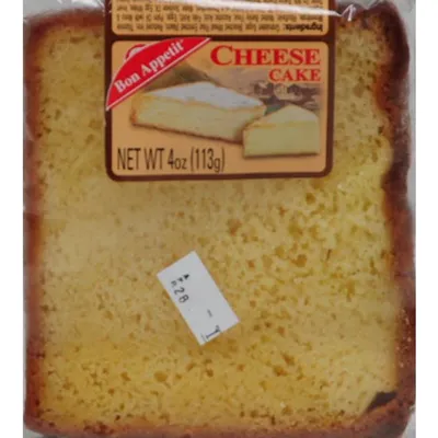 Bon Appetit Bakery Cheese Cake 4oz Count
