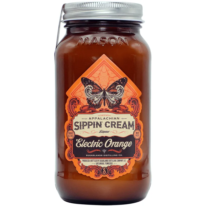 Sugarlands Sippin' Cream Electric Orange Liqueur view 1