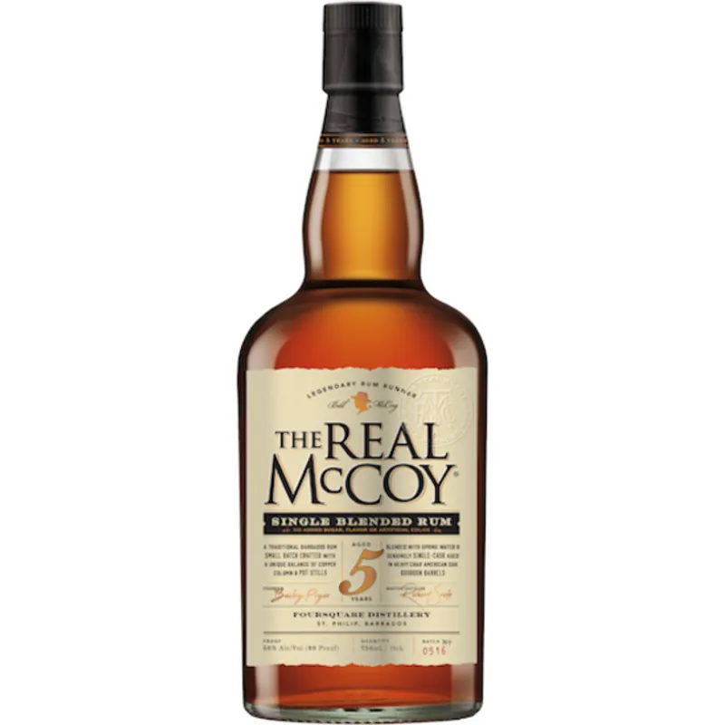 The Real Mccoy Barbados Rum 5 Year view 1