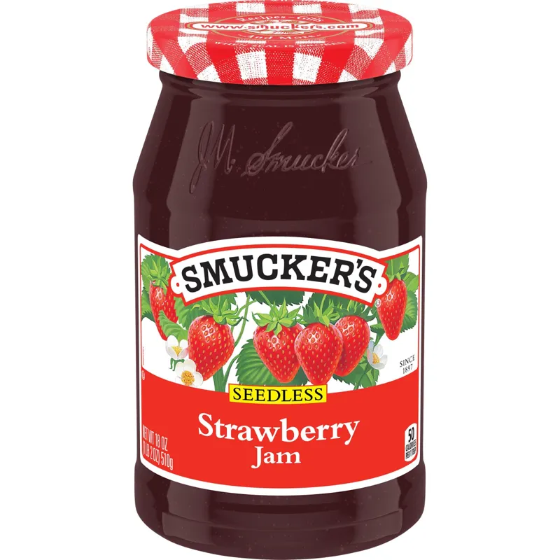 Smucker's Strawberry Jam view 1