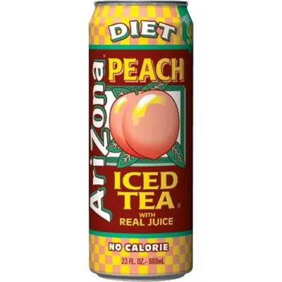AriZona Diet Peach Tea 23oz Can