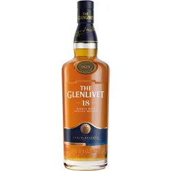 The Glenlivet Single Malt Scotch Whisky 18 Year 750mL