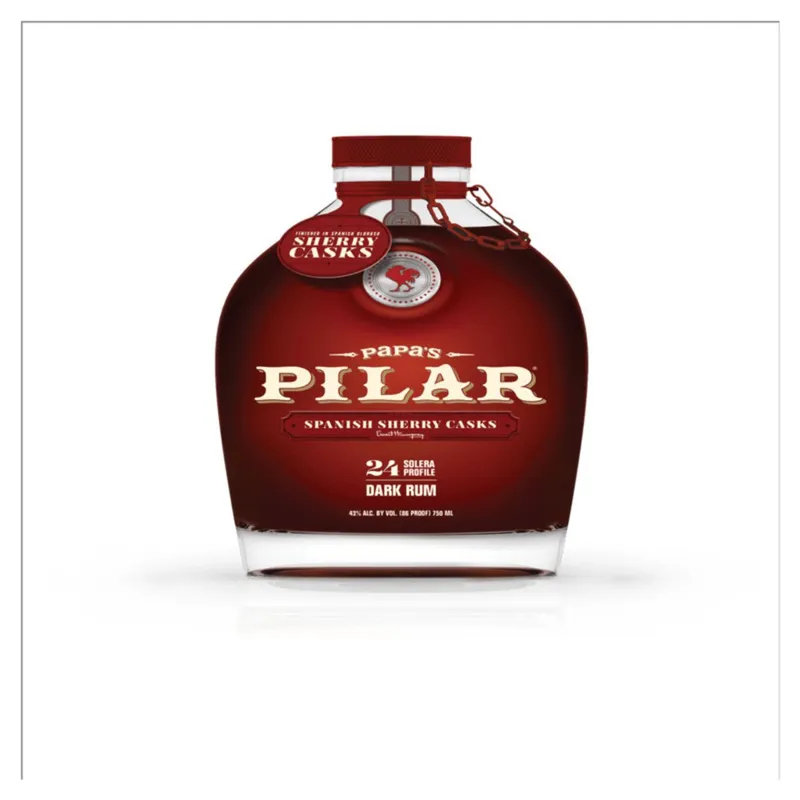 Papa's Pilar Dark Rum Spanish Sherry Cask Finish view 1