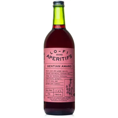 Lo-Fi Aperitifs Gentian Amaro 750 ml