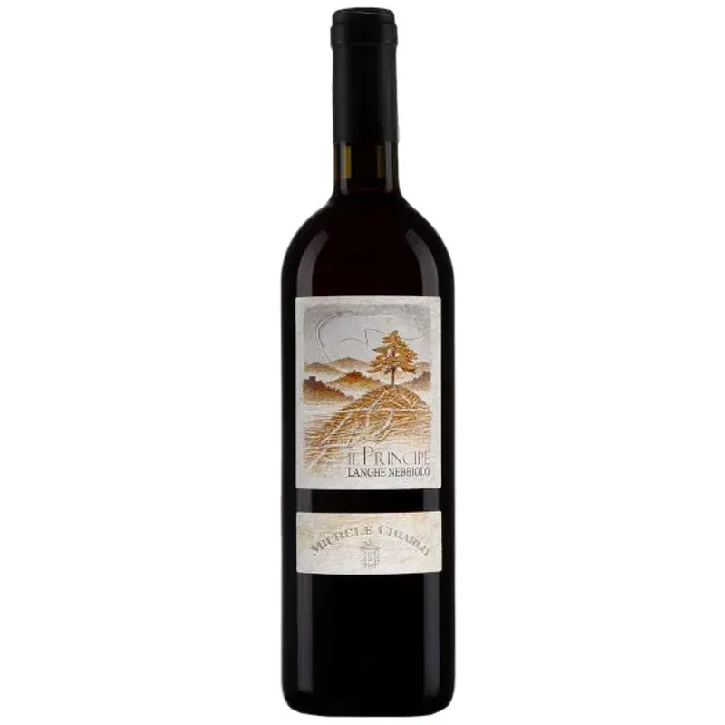 Michele Chiarlo Il Principe Nebbiolo 2022 view 1