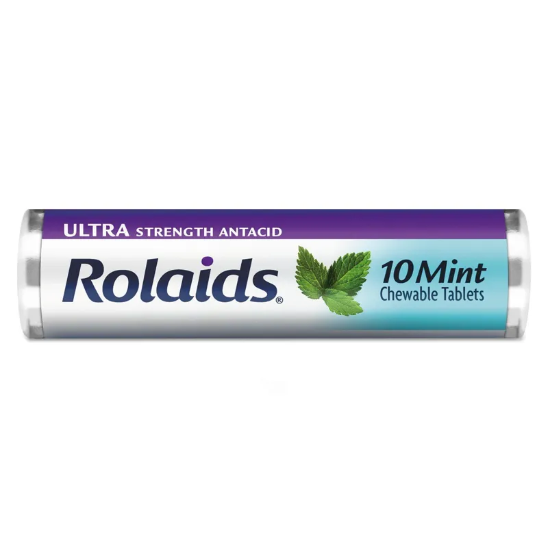 Rolaids Ultra Strength Mint Antacid view 1