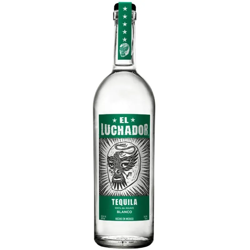 El Luchador Blanco Tequila view 1