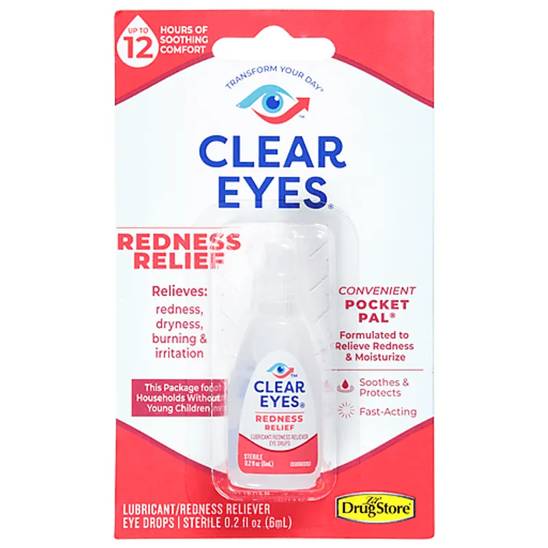 Clear Eyes Redness Relief Eye Drops view 1